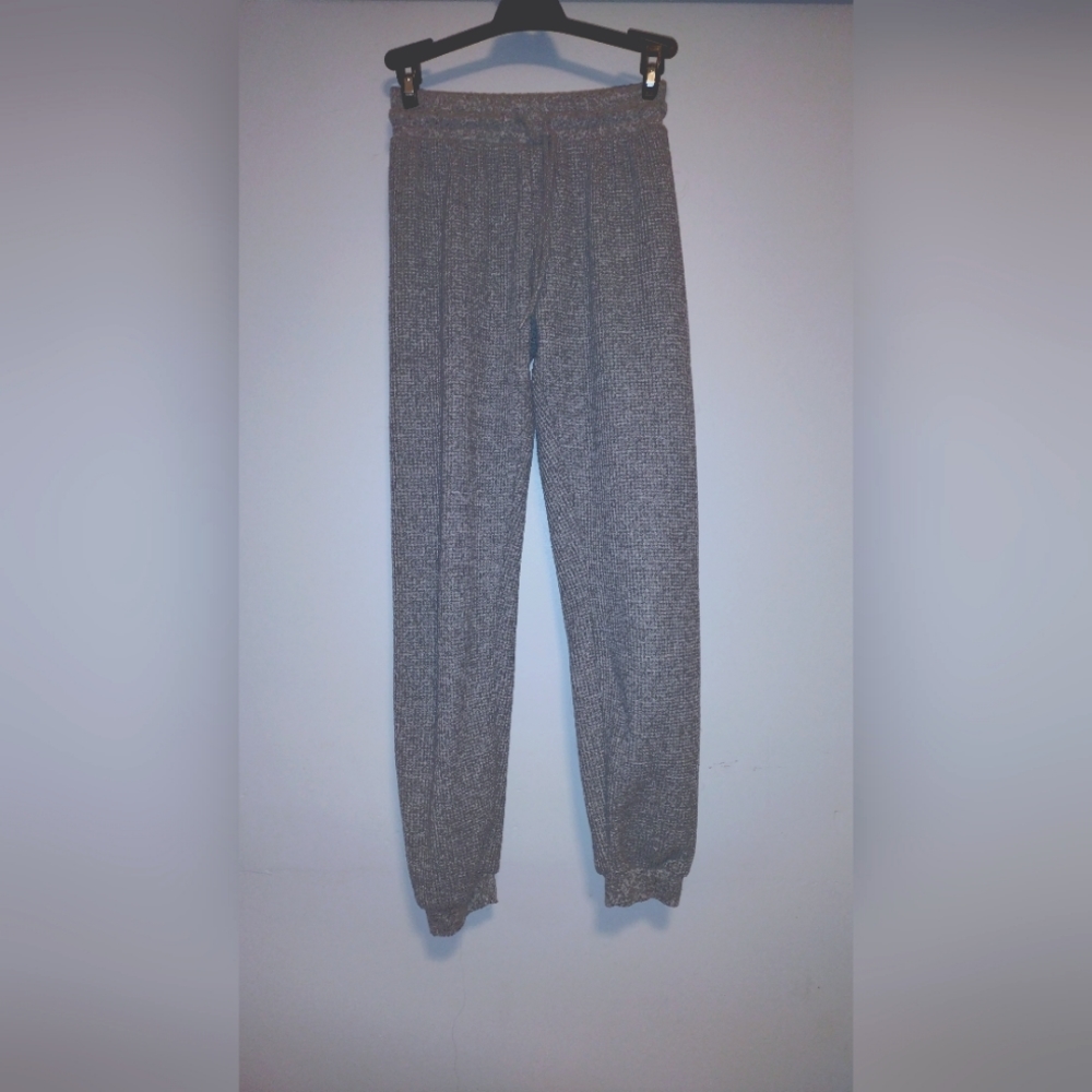 Heather grey knit lounge set